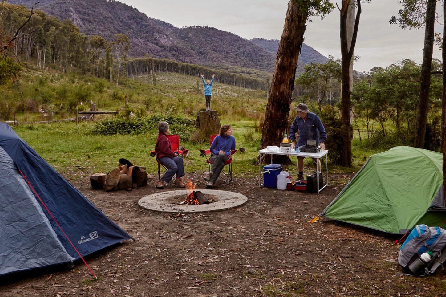 Photo of Camping in Cathedral Range