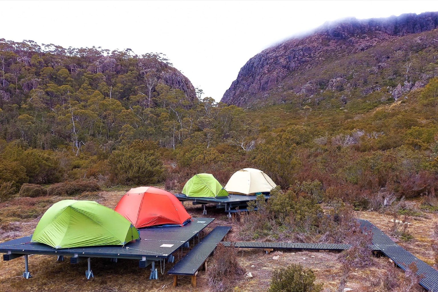 Photo of Walls of Jerusalem overnight walker camping